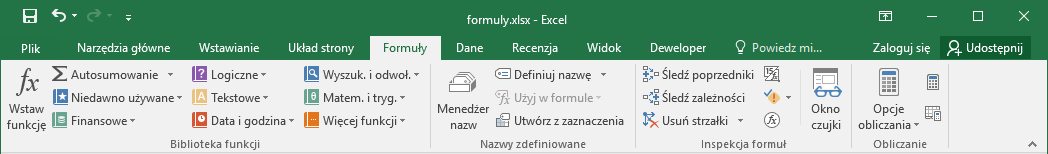 Funkcja Lambda w Excelu