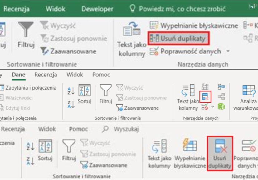 Jak usuwać duplikaty w Excelu