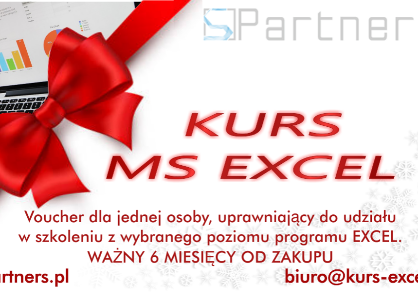 Voucher na kurs EXCEL